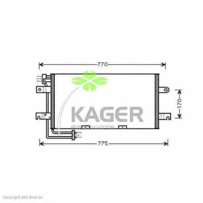 Kager 94-5405 Cooler Module 945405