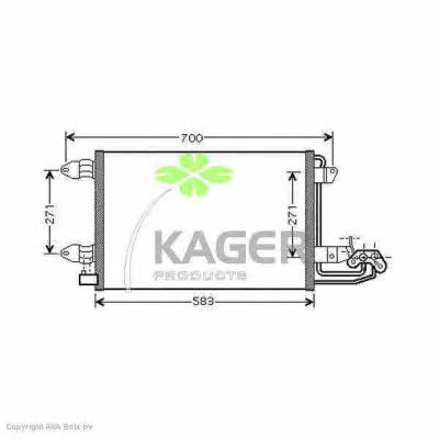Kager 94-5406 Cooler Module 945406