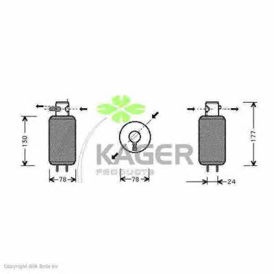 Kager 94-5414 Dryer, air conditioner 945414