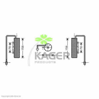 Kager 94-5428 Dryer, air conditioner 945428