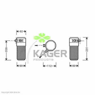 Kager 94-5431 Dryer, air conditioner 945431