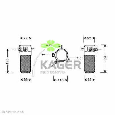 Kager 94-5467 Dryer, air conditioner 945467