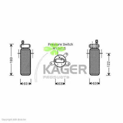 Kager 94-5587 Dryer, air conditioner 945587