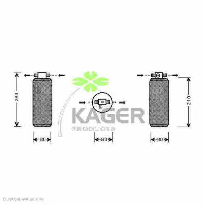 Kager 94-5593 Dryer, air conditioner 945593