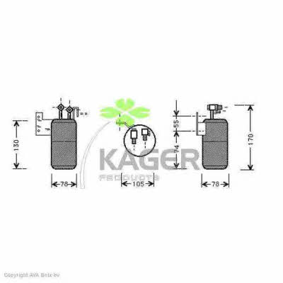 Kager 94-5603 Dryer, air conditioner 945603