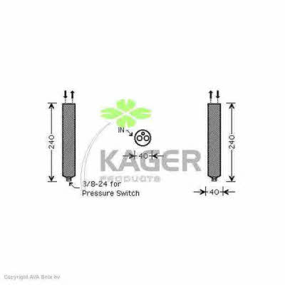 Kager 94-5606 Dryer, air conditioner 945606