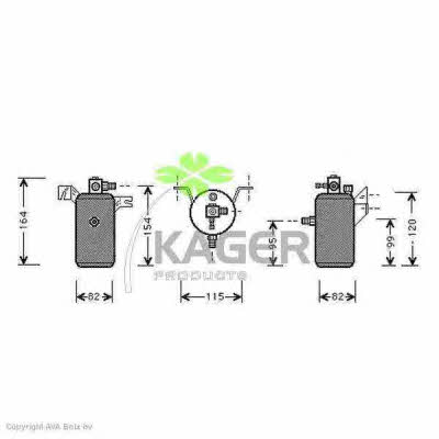 Kager 94-5617 Dryer, air conditioner 945617