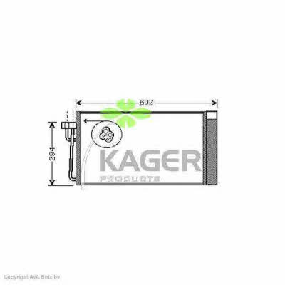 Kager 94-5799 Cooler Module 945799