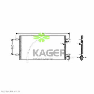 Kager 94-5820 Cooler Module 945820