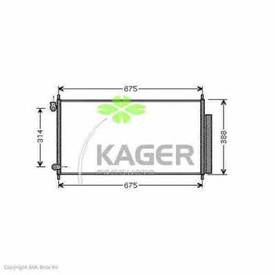 Kager 94-5825 Cooler Module 945825