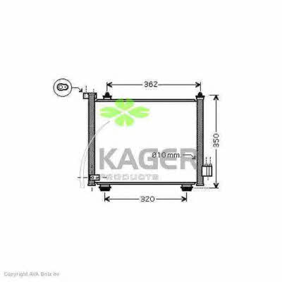 Kager 94-5827 Cooler Module 945827