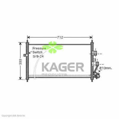 Kager 94-5838 Cooler Module 945838