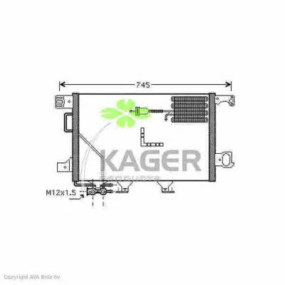 Kager 94-5886 Cooler Module 945886