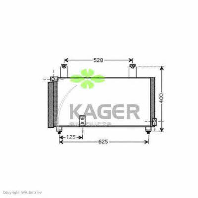 Kager 94-6085 Cooler Module 946085