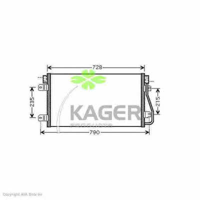 Kager 94-6101 Cooler Module 946101