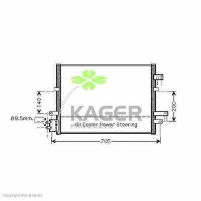 Kager 94-6137 Cooler Module 946137