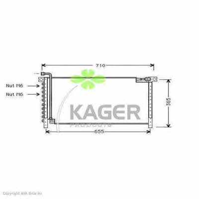 Kager 94-6151 Cooler Module 946151