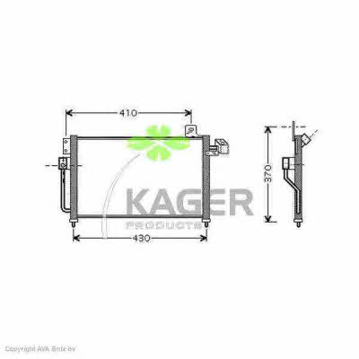 Kager 94-6201 Cooler Module 946201
