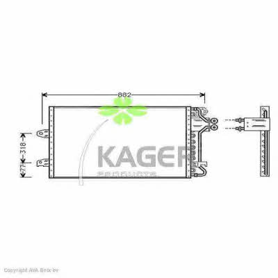 Kager 94-6269 Cooler Module 946269