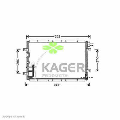 Kager 94-6283 Cooler Module 946283
