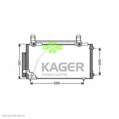 Kager 94-6291 Cooler Module 946291