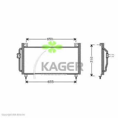 Kager 94-6295 Cooler Module 946295
