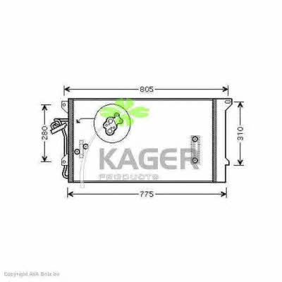 Kager 94-6326 Cooler Module 946326