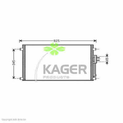 Kager 94-6392 Cooler Module 946392