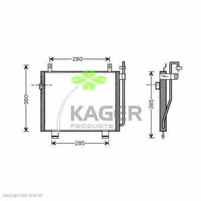 Kager 94-6397 Cooler Module 946397