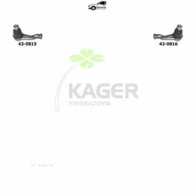 Kager 80-0523 Wheel suspension 800523