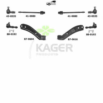  80-0732 Wheel suspension 800732