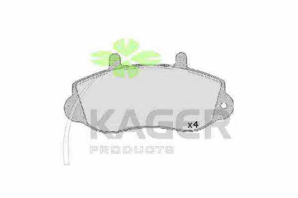 Kager 35-0002 Brake Pad Set, disc brake 350002