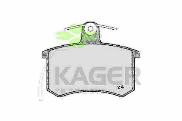 Kager 35-0014 Brake Pad Set, disc brake 350014