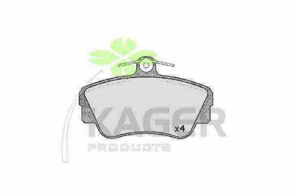 Kager 35-0055 Brake Pad Set, disc brake 350055
