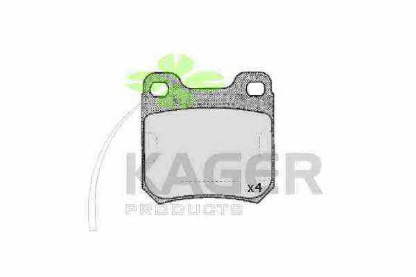 Kager 35-0057 Brake Pad Set, disc brake 350057