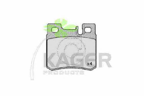 Kager 35-0061 Brake Pad Set, disc brake 350061