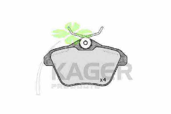 Kager 35-0075 Brake Pad Set, disc brake 350075