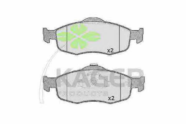 Kager 35-0091 Brake Pad Set, disc brake 350091