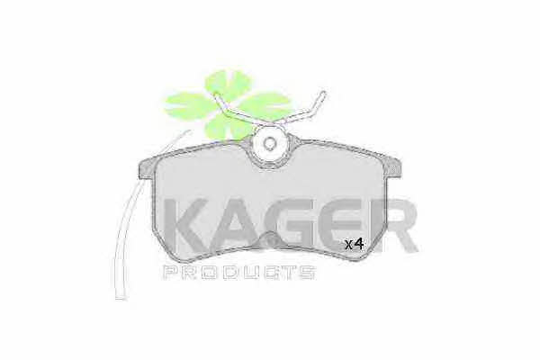 Kager 35-0098 Brake Pad Set, disc brake 350098