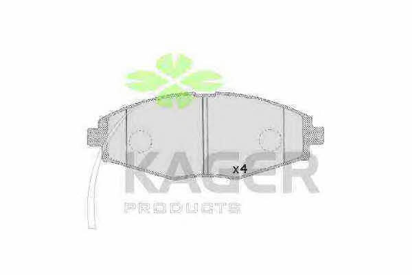 Kager 35-0099 Brake Pad Set, disc brake 350099