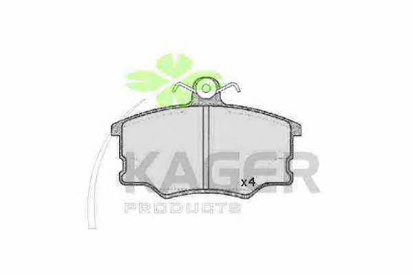 Kager 35-0107 Brake Pad Set, disc brake 350107