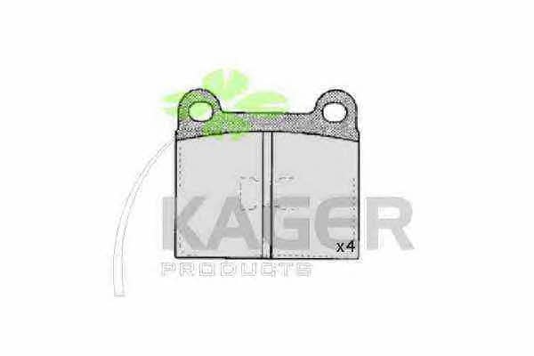 Kager 35-0109 Brake Pad Set, disc brake 350109