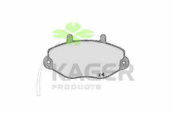 Kager 35-0132 Brake Pad Set, disc brake 350132
