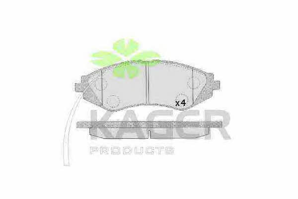 Kager 35-0147 Brake Pad Set, disc brake 350147