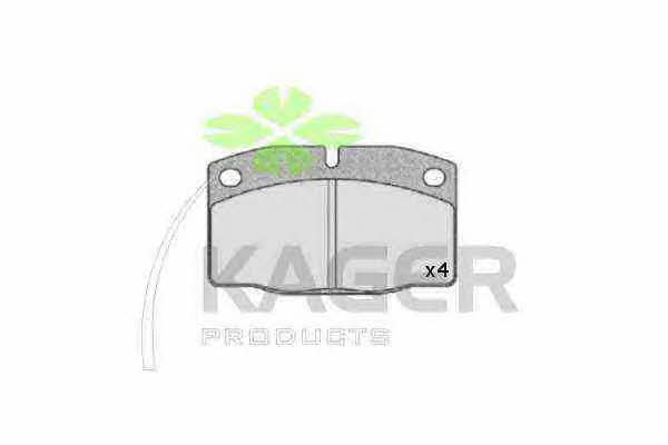 Kager 35-0156 Brake Pad Set, disc brake 350156