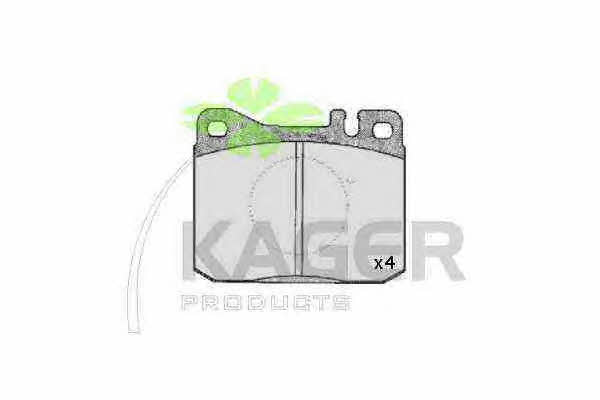 Kager 35-0169 Brake Pad Set, disc brake 350169
