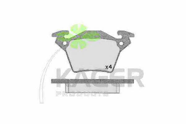 Kager 35-0173 Brake Pad Set, disc brake 350173