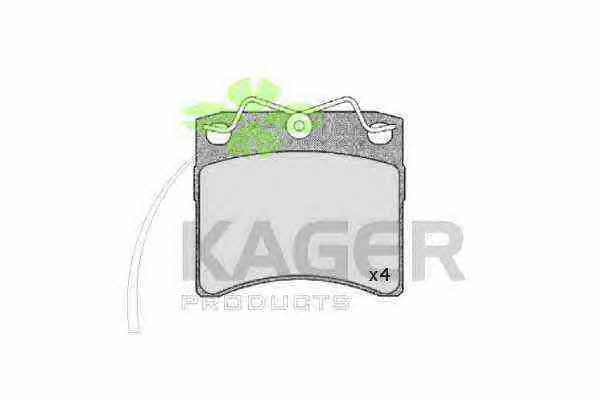 Kager 35-0175 Brake Pad Set, disc brake 350175