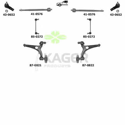  80-0797 Wheel suspension 800797