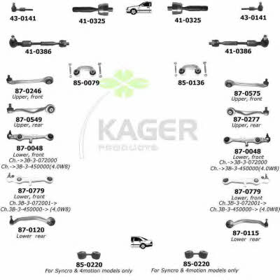  80-1012 Wheel suspension 801012